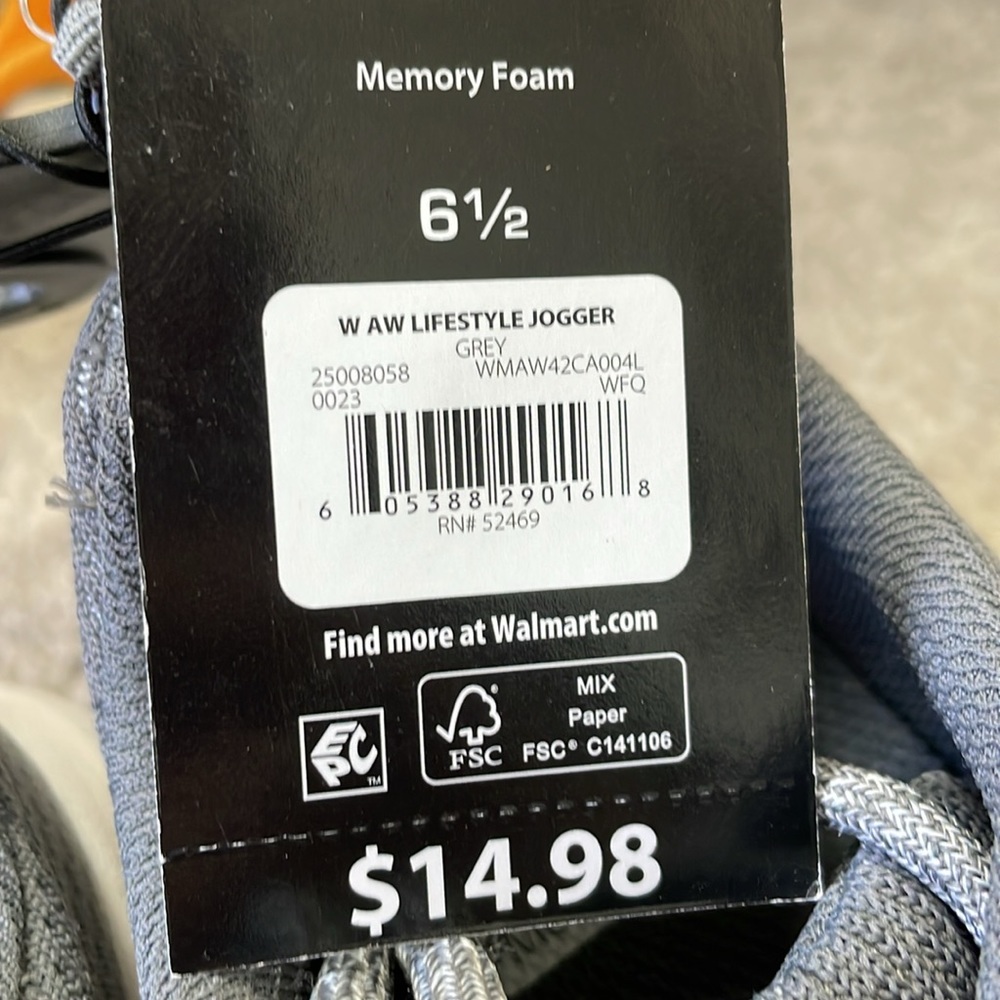 NWT  Womens Lifestyle Jogger Sneakers from Athletic Works - Picture 4 of 7